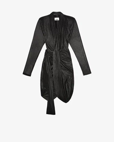 Isabel Marant Aleora Dress In Black