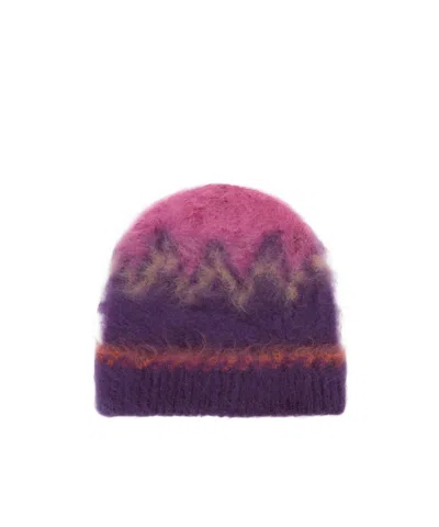 Isabel Marant Alessa Beanie In Pink