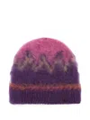 Isabel Marant Alessa Wool Beanie In Purple