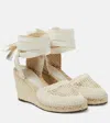 ISABEL MARANT ALFAFI RAFFIA ESPADRILLE WEDGES