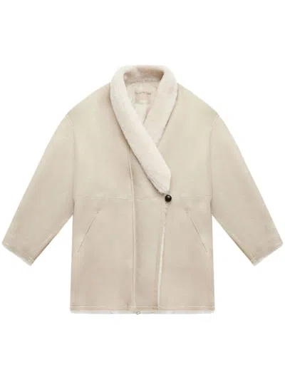 ISABEL MARANT ELANORE SHEARLING JACKET