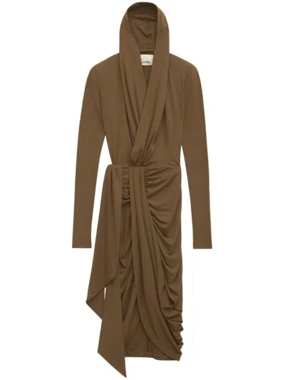 Isabel Marant Alixa Midikleid In Green
