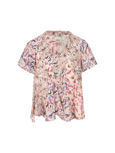 Isabel Marant All-over Print Shirts In Beige