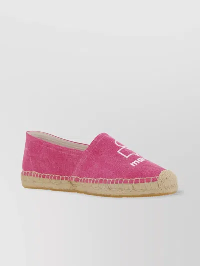 Isabel Marant Canae Logo-embroidered Espadrilles In Nude & Neutrals