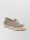 Isabel Marant Canae Logo Embroidered Espadrilles