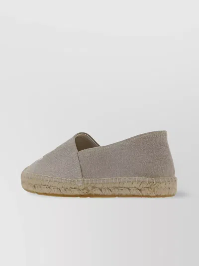 ISABEL MARANT ALMOND TOE CANVAS ESPADRILLES