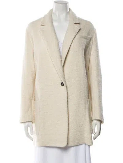 Pre-owned Isabel Marant Alpaca Blazer In Neutral