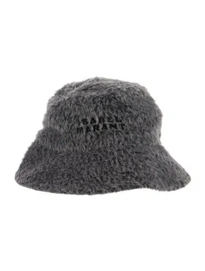 Pre-owned Isabel Marant Alpaca Bucket Hat W/tags In Gray