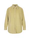 Isabel Marant Alpaca Celiane Jacket In Pale Yellow