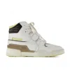 Isabel Marant 10mm Alsee-gz Leather Sneakers In White