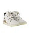 Isabel Marant 10mm Alsee-gz Leather Sneakers In White