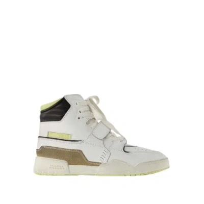 Isabel Marant Alsee-gz Sneakers - White - Leather In Neutrals