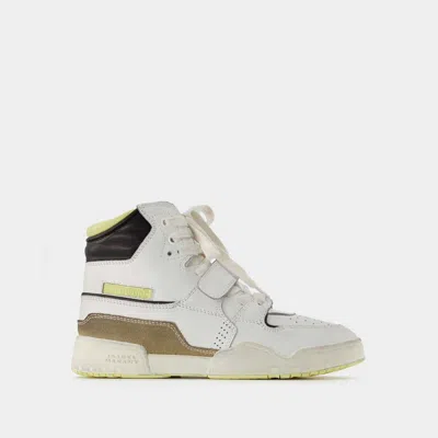 Isabel Marant 10mm Alsee-gz Leather Sneakers In Multicoloured