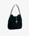 Isabel Marant Oskan Tassel Ga Shoulder Bag In Black