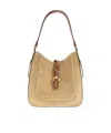 Isabel Marant Braided-detail Suede Shoulder Bag In Brown