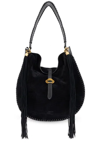 Isabel Marant Altay Shoulder Bag In Black