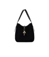 Isabel Marant Oskan Tassel Ga Shoulder Bag In Black