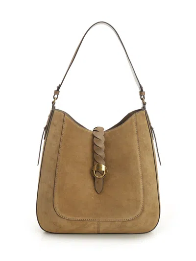 Isabel Marant Altay Shoulder Bags Beige In Brown