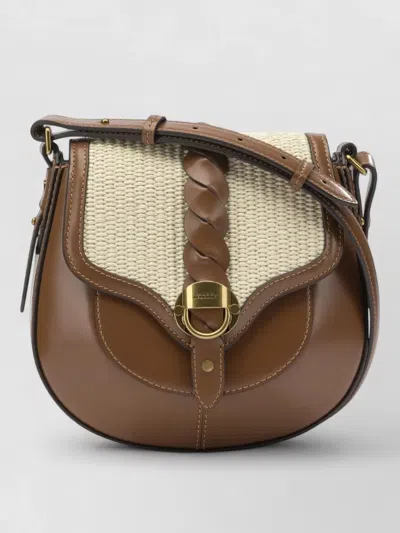 Isabel Marant Altay Small Crossbody Bag Adjustable Strap In Brown