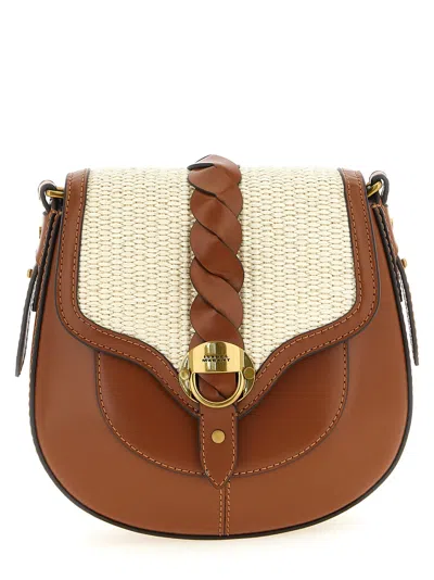 Isabel Marant Altay Small Crossbody Bag In Brown