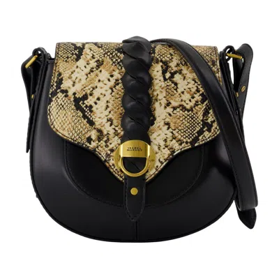Isabel Marant Altay Small Gb Crossbody In Black