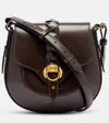 Isabel Marant Altay Small Leather Crossbody Bag In Brown