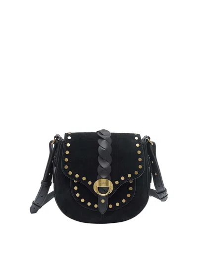 Isabel Marant Altay Small Shoulder Bag In Black