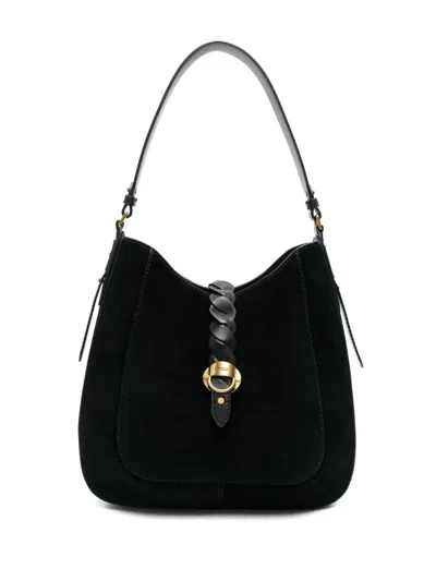 Isabel Marant Altaya Shoulder Bag In Black