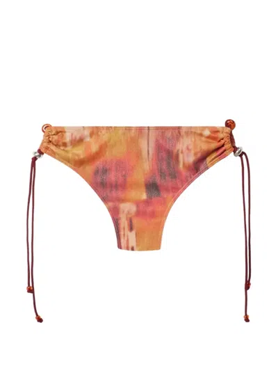 Isabel Marant Alvina Bikini Bottoms In Orange