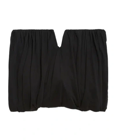Isabel Marant Amalia Bustier Top In Black