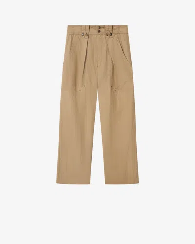 Isabel Marant Amandine Pants In Brown