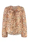 Isabel Marant Marant Ametissa Blouse In Orange