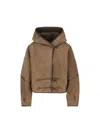 Isabel Marant Shearling Amiel Short Coat In Brown