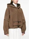 Isabel Marant Amiel Jacket In Bronze In Gold