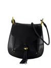 Isabel Marant Anahi Crossbody Bag With Tassel Details In Calfskin