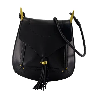Isabel Marant Anahi Gb Crossbody In Black