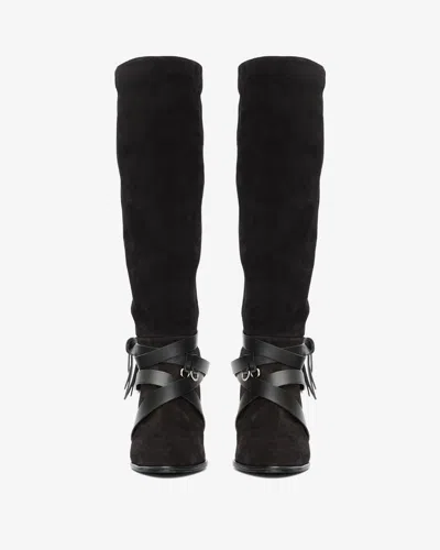 Isabel Marant Analui High Boots In Black