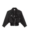 Isabel Marant Aneli Denim Jacket With Pockets In Black