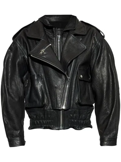 Isabel Marant Aneli Cropped Jacket In Black