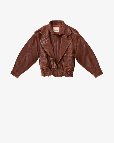 Isabel Marant Aneli Jacket In Brown
