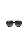 Isabel Marant Aneya Acetate Pilot Frame Sunglasses In Black