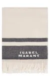 Isabel Marant Anika Wool And Cashmere Scarf In Neutral