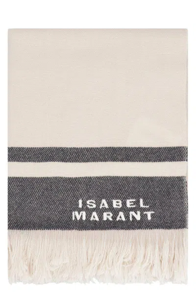 Isabel Marant Women's Anika Wool And Cashemre Scarf In Beige