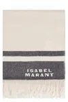 Isabel Marant Anika Wool And Cashmere Scarf In Neutral