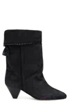 Isabel Marant Ankle Boot With Cone Heel In Black