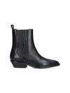 Isabel Marant Western-style Leather Boots In Black