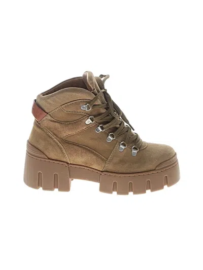Pre-owned Isabel Marant Ankle Boots In Tan