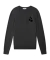 Isabel Marant Antea Logo-detail Pullover In Black