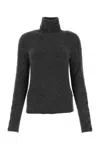 Isabel Marant Women's Anthracite Nylon Blend Malo Sweater In Grey