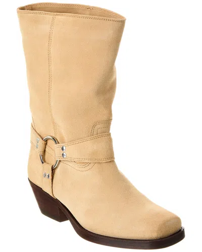 Isabel Marant Antya Suede Boot In Beige